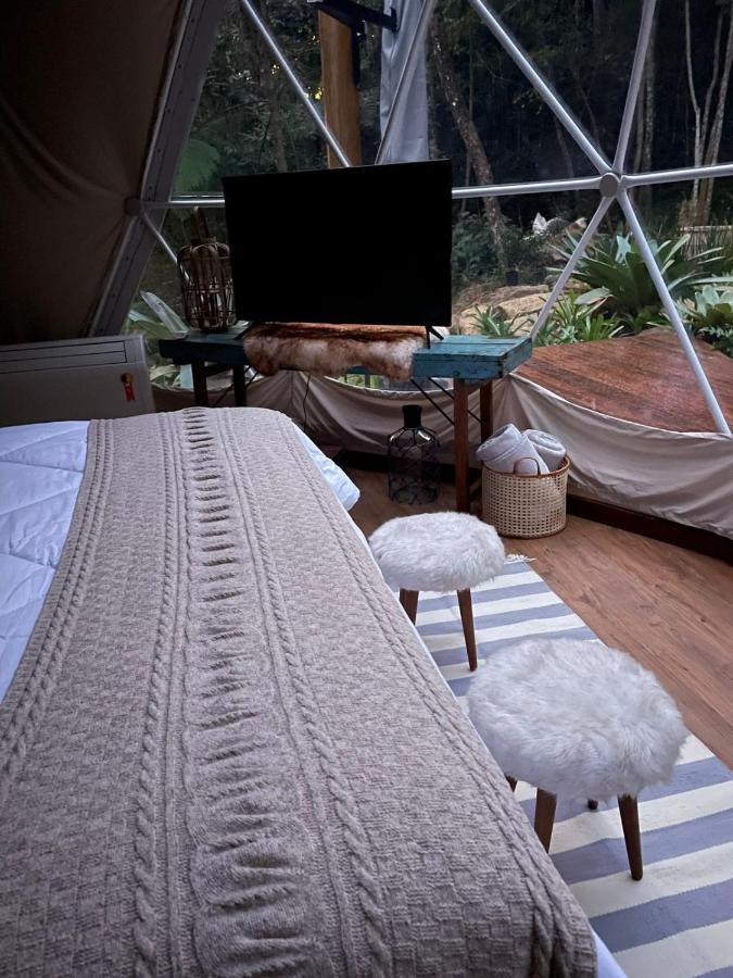 Villa Blue Bear Cabins Petrópolis Exterior foto